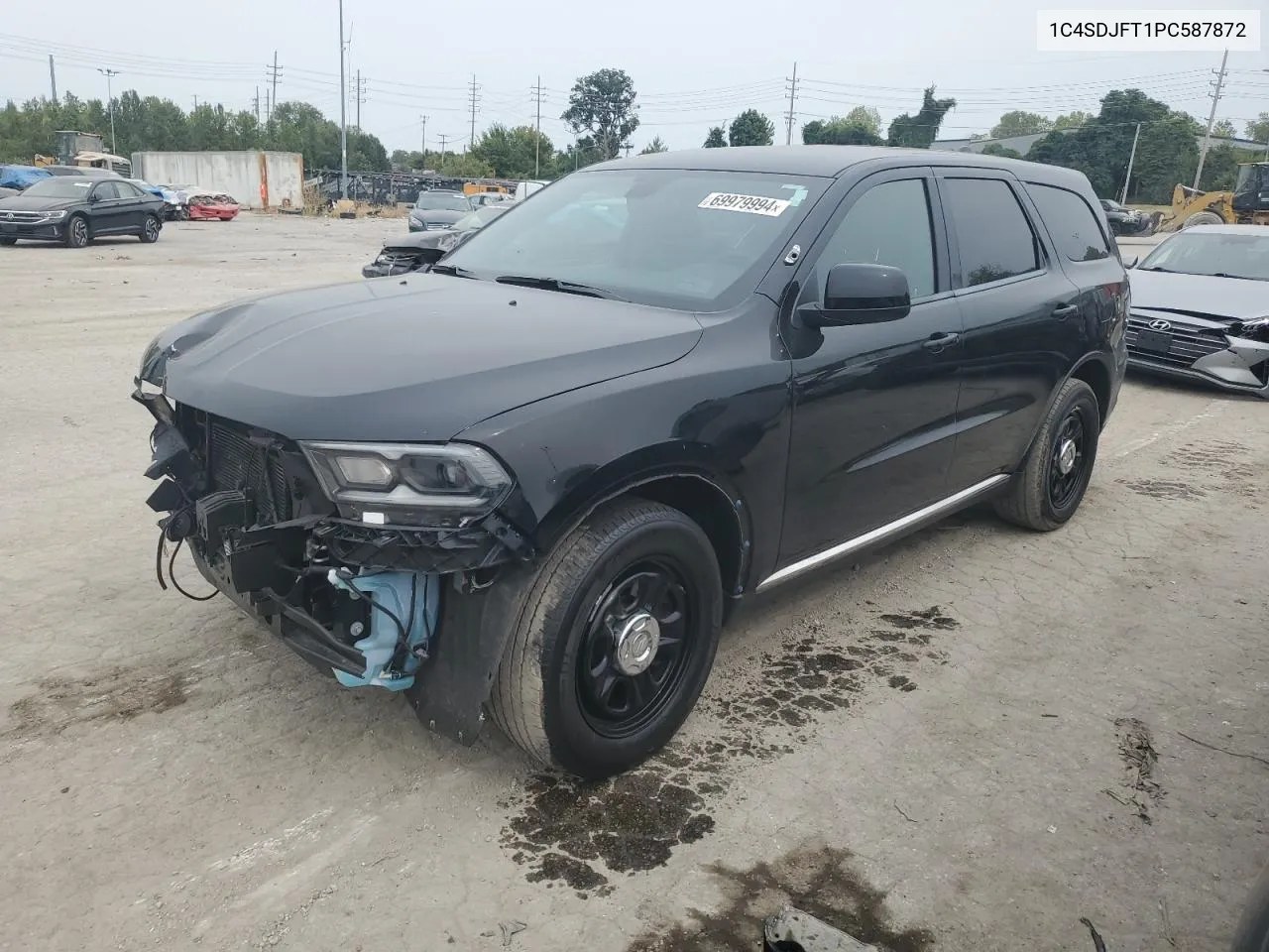 2023 Dodge Durango Pursuit VIN: 1C4SDJFT1PC587872 Lot: 69979994