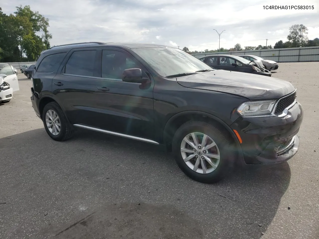 2023 Dodge Durango Sxt VIN: 1C4RDHAG1PC583015 Lot: 70188224