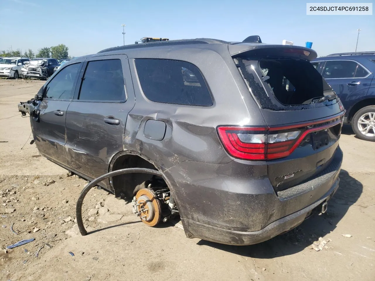 2023 Dodge Durango VIN: 2C4SDJCT4PC691258 Lot: 70268964