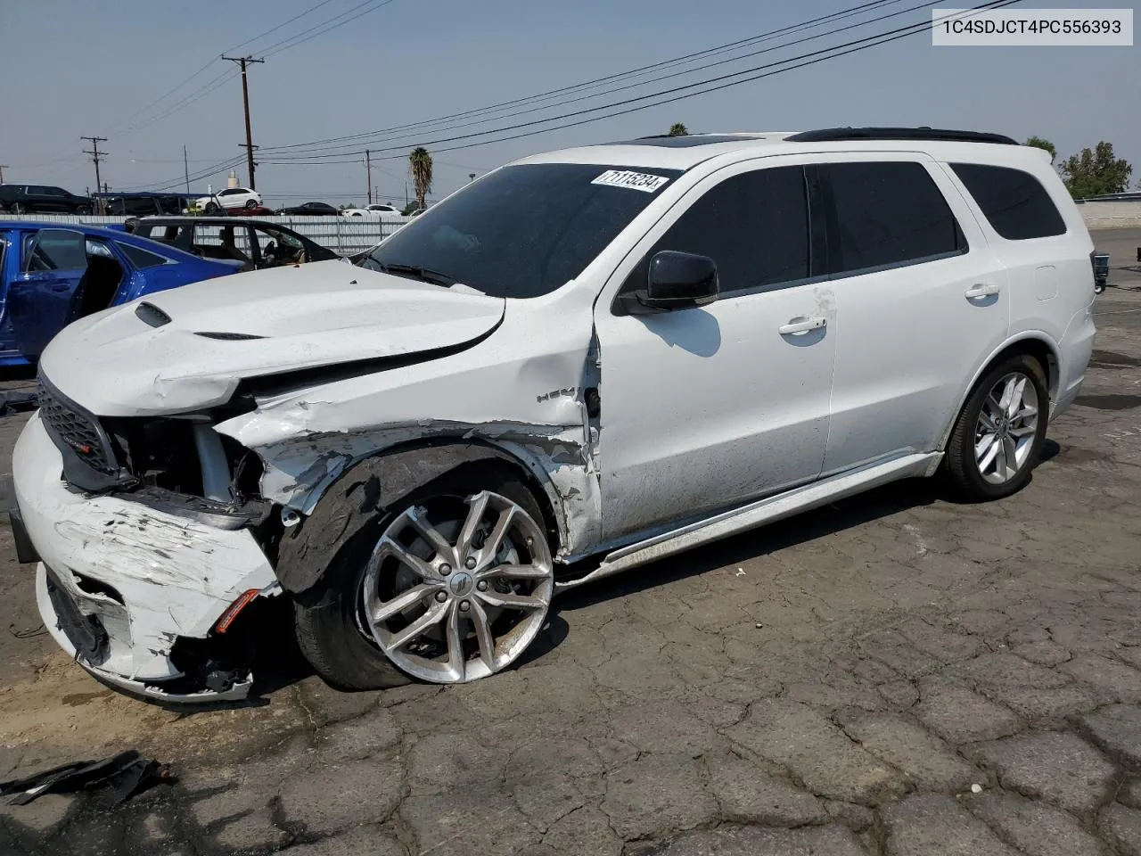 2023 Dodge Durango R/T VIN: 1C4SDJCT4PC556393 Lot: 71115234