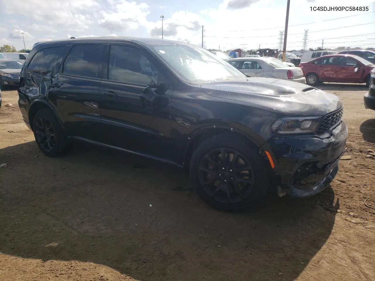 2023 Dodge Durango Srt Hellcat VIN: 1C4SDJH90PC584835 Lot: 72212274