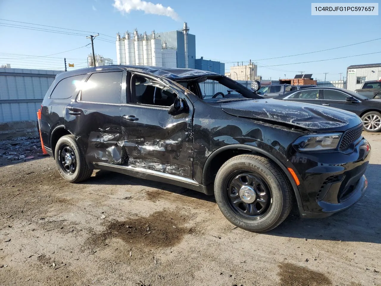 2023 Dodge Durango Pursuit VIN: 1C4RDJFG1PC597657 Lot: 72315314