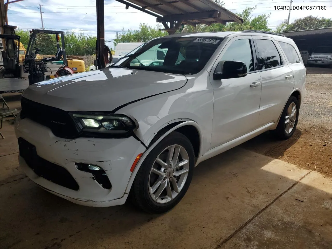 2023 Dodge Durango Gt VIN: 1C4RDJDG4PC577180 Lot: 72826644