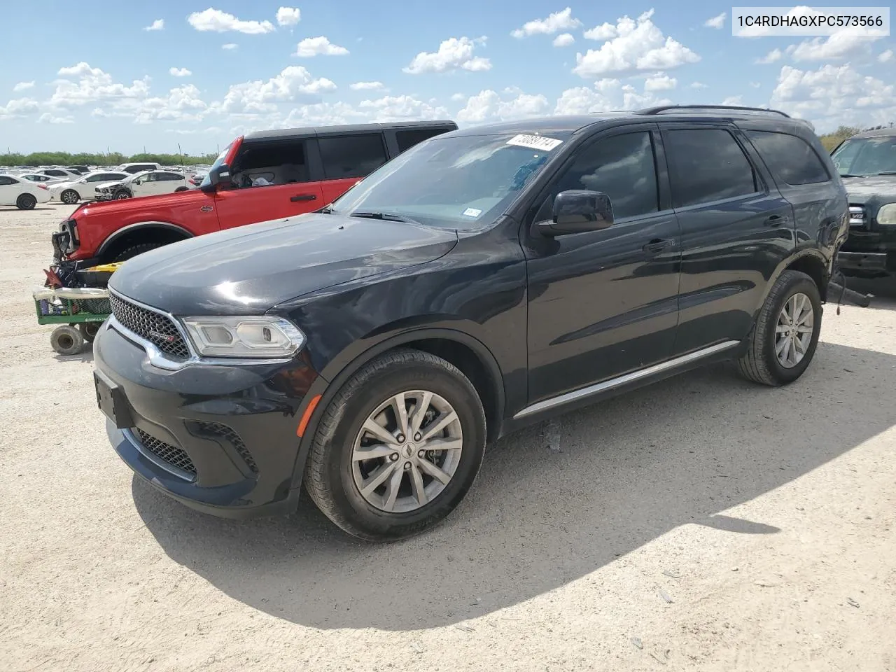 2023 Dodge Durango Sxt VIN: 1C4RDHAGXPC573566 Lot: 73089714