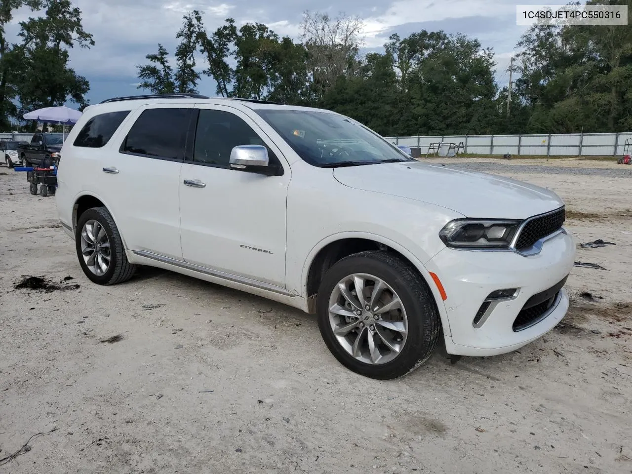 2023 Dodge Durango Citadel VIN: 1C4SDJET4PC550316 Lot: 74977874