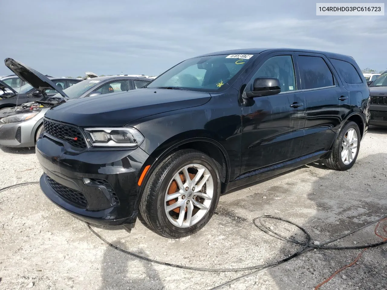 2023 Dodge Durango Gt VIN: 1C4RDHDG3PC616723 Lot: 75135174