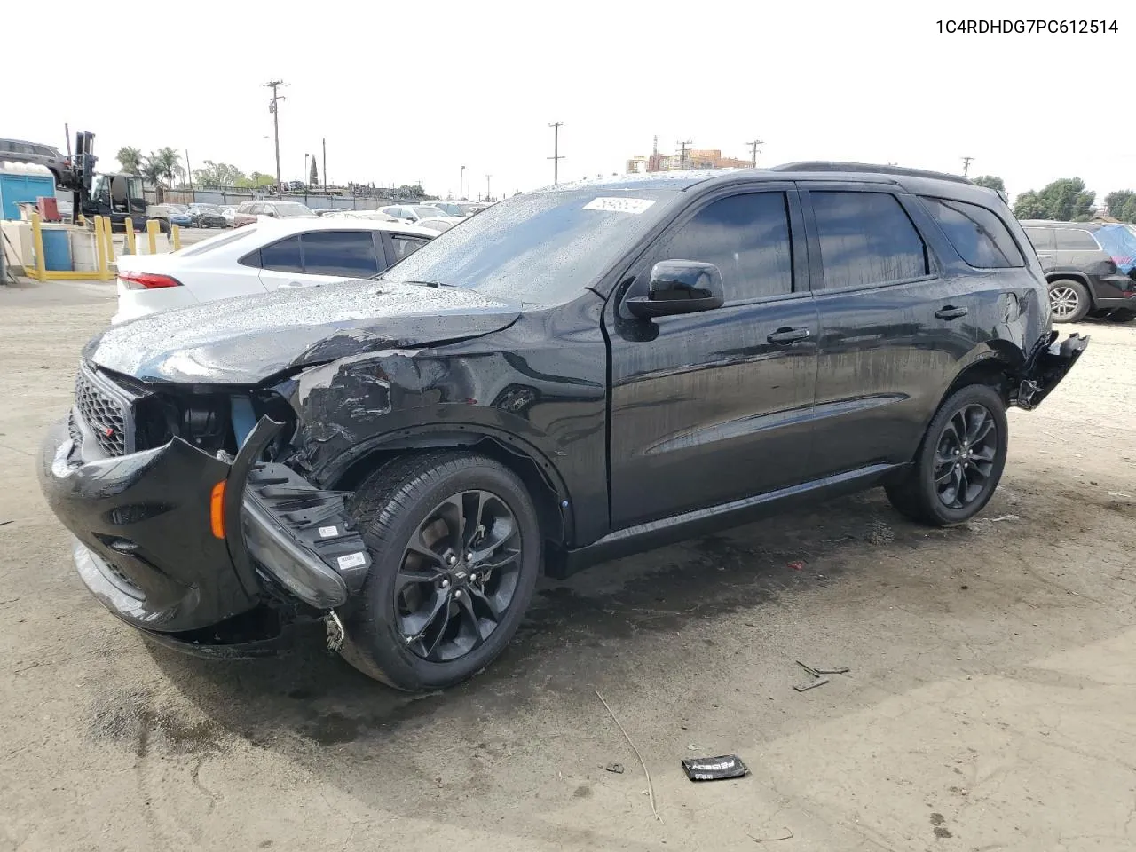 2023 Dodge Durango Gt VIN: 1C4RDHDG7PC612514 Lot: 75648524