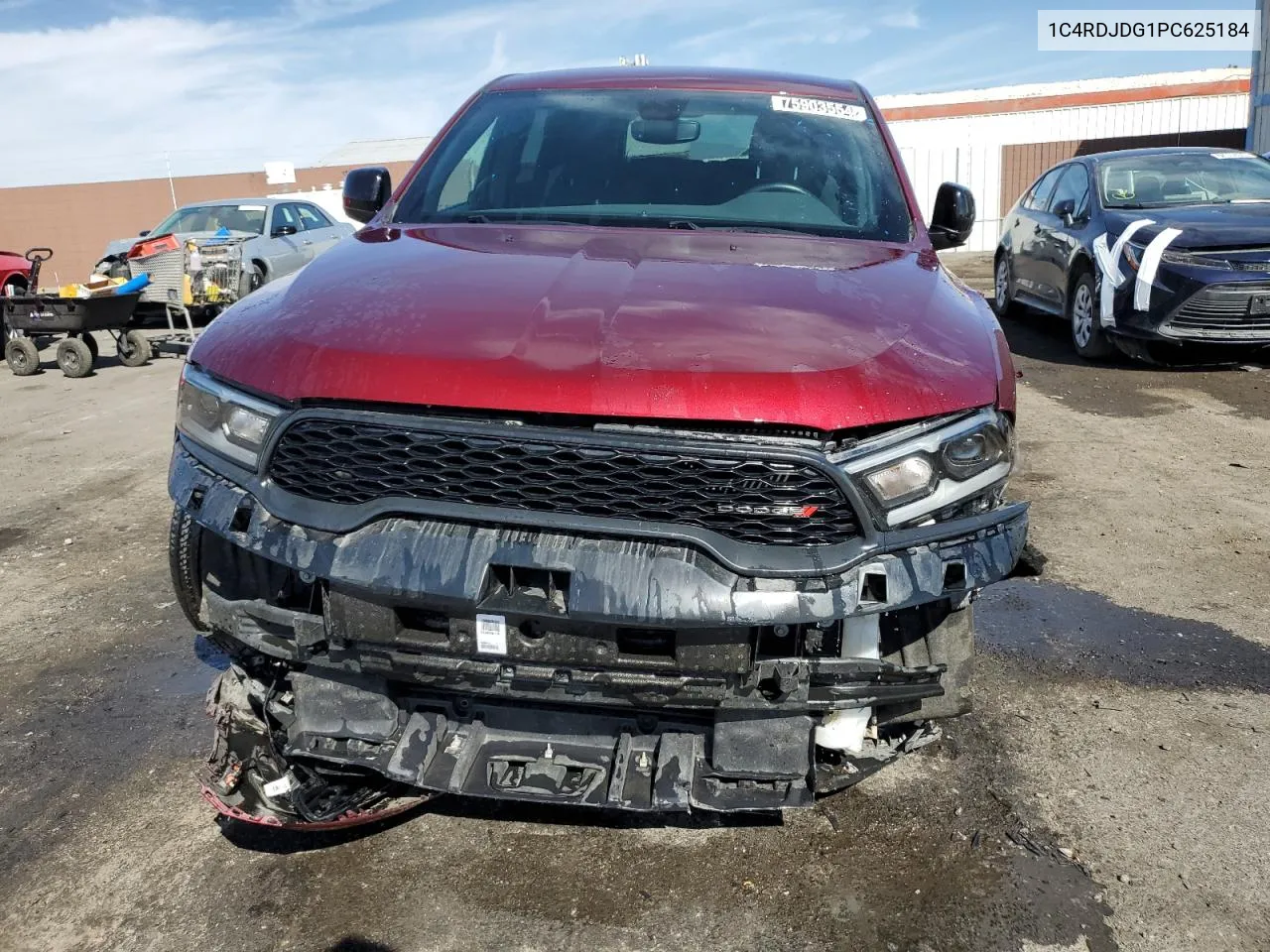 1C4RDJDG1PC625184 2023 Dodge Durango Gt