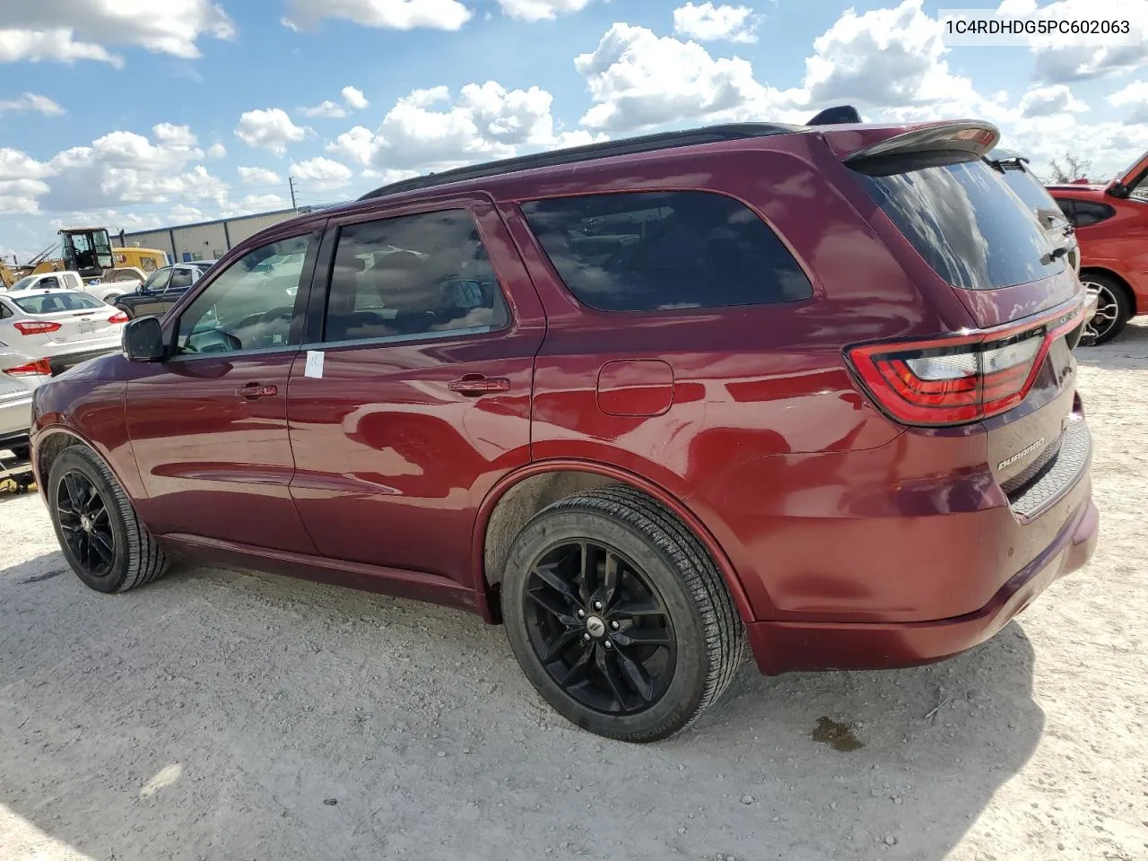 2023 Dodge Durango Gt VIN: 1C4RDHDG5PC602063 Lot: 76844494