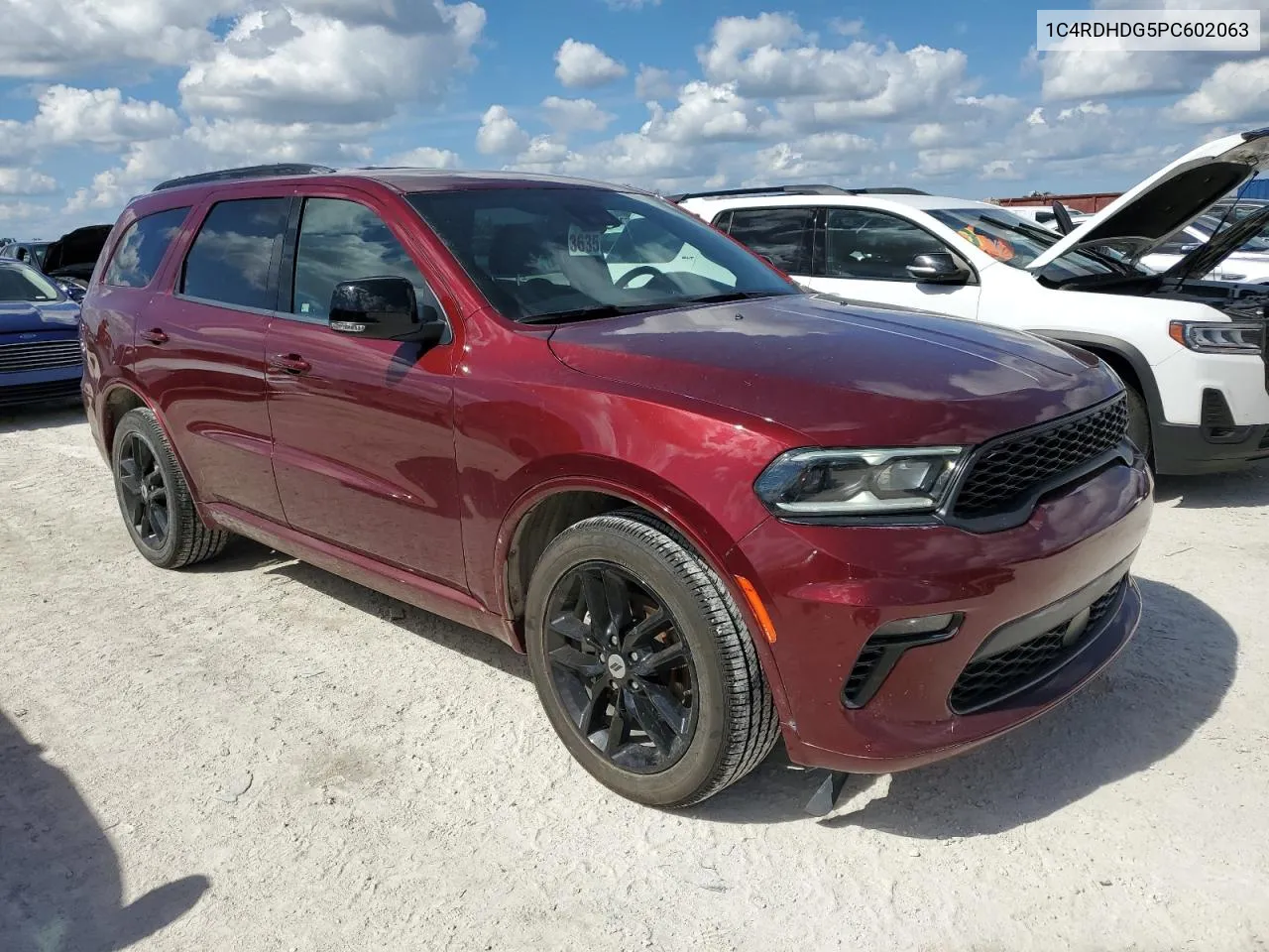 2023 Dodge Durango Gt VIN: 1C4RDHDG5PC602063 Lot: 76844494