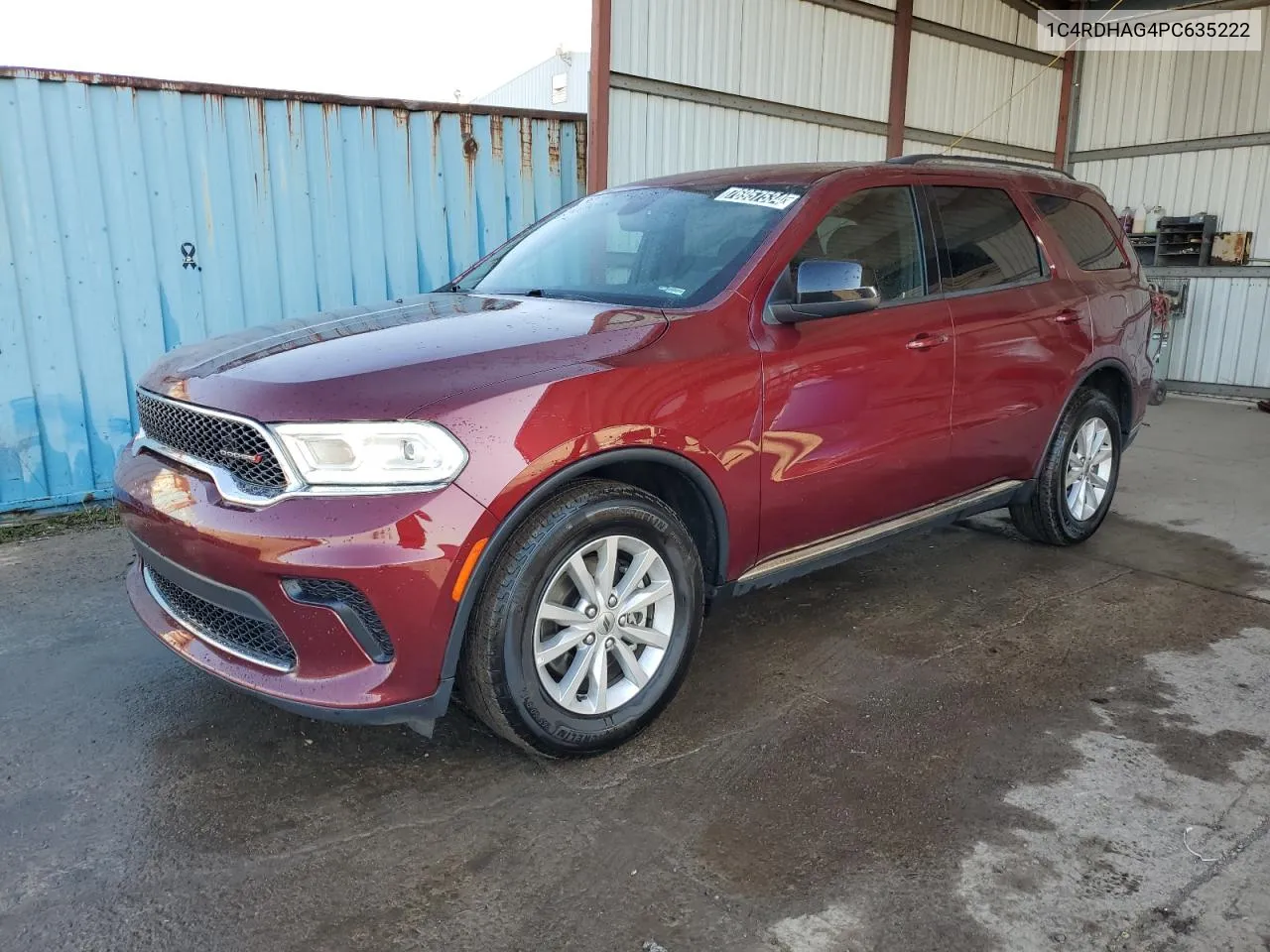 1C4RDHAG4PC635222 2023 Dodge Durango Sxt