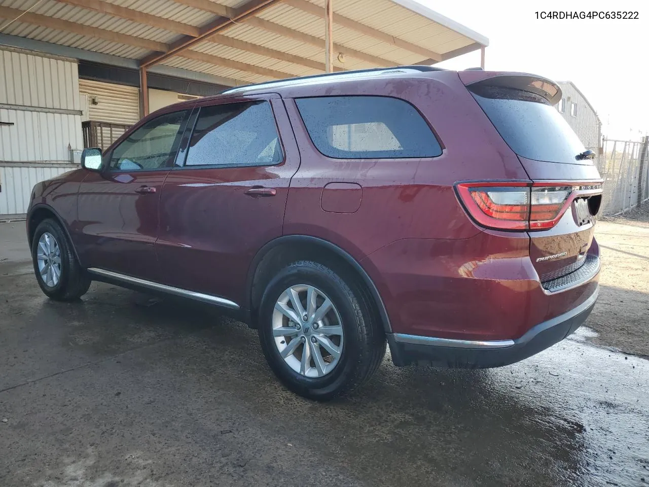 2023 Dodge Durango Sxt VIN: 1C4RDHAG4PC635222 Lot: 76957534