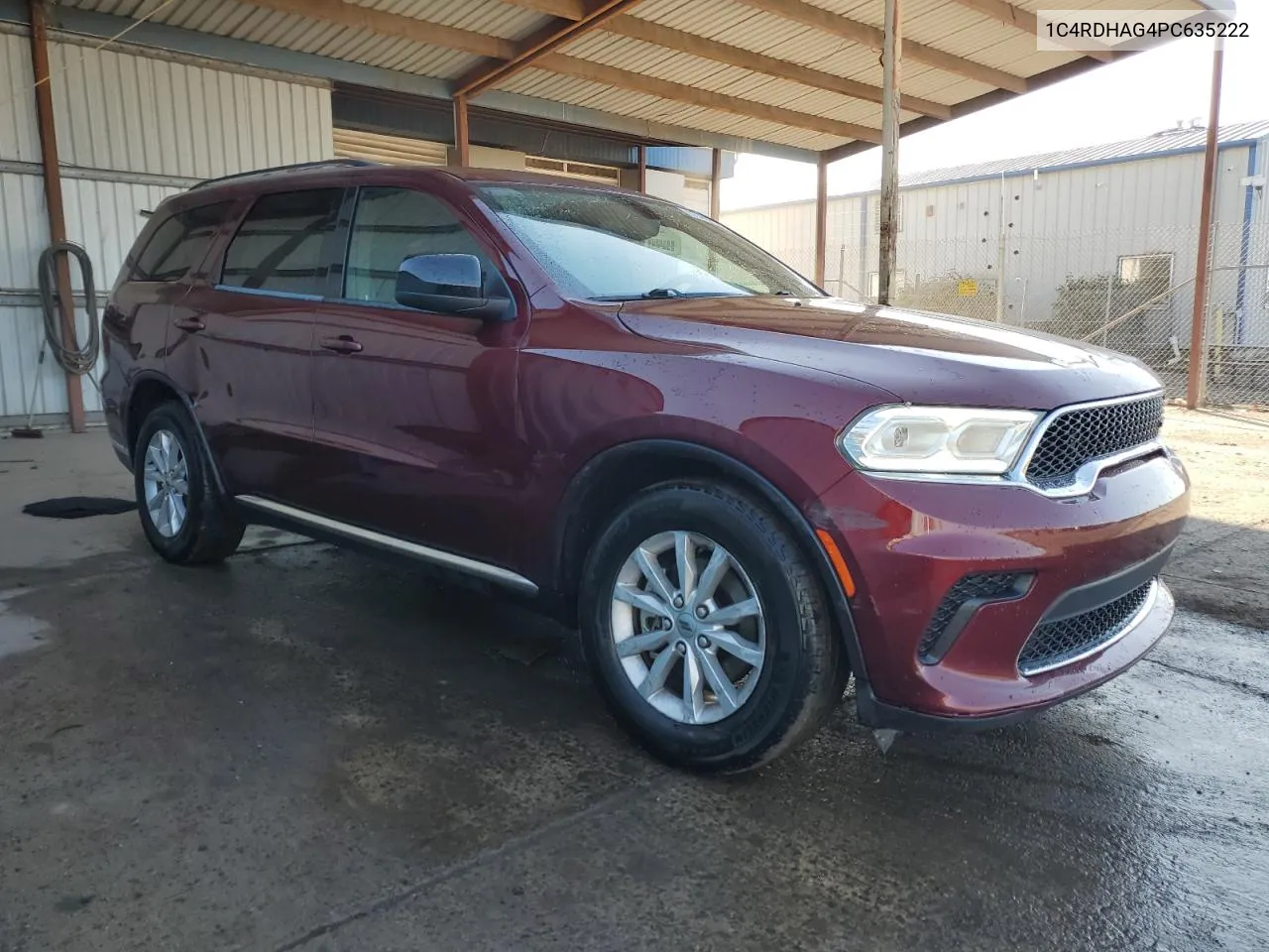 2023 Dodge Durango Sxt VIN: 1C4RDHAG4PC635222 Lot: 76957534