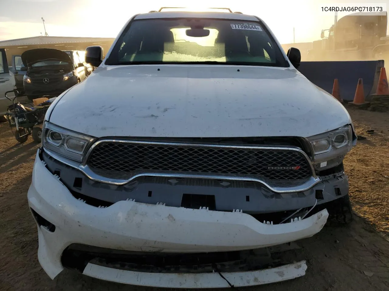 2023 Dodge Durango Sxt VIN: 1C4RDJAG6PC718173 Lot: 77398644