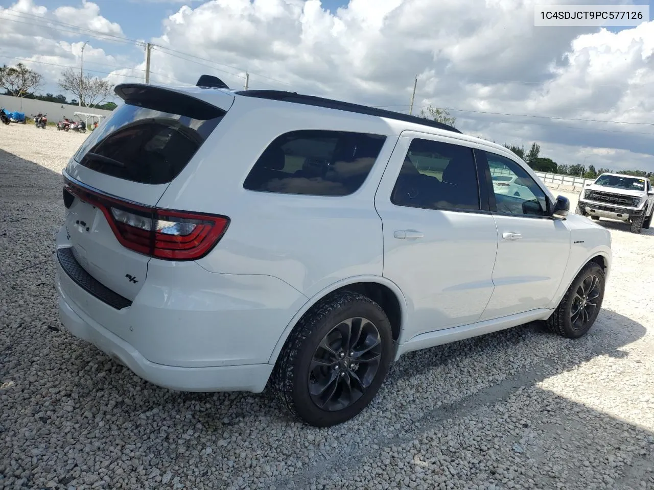 2023 Dodge Durango R/T VIN: 1C4SDJCT9PC577126 Lot: 77932114