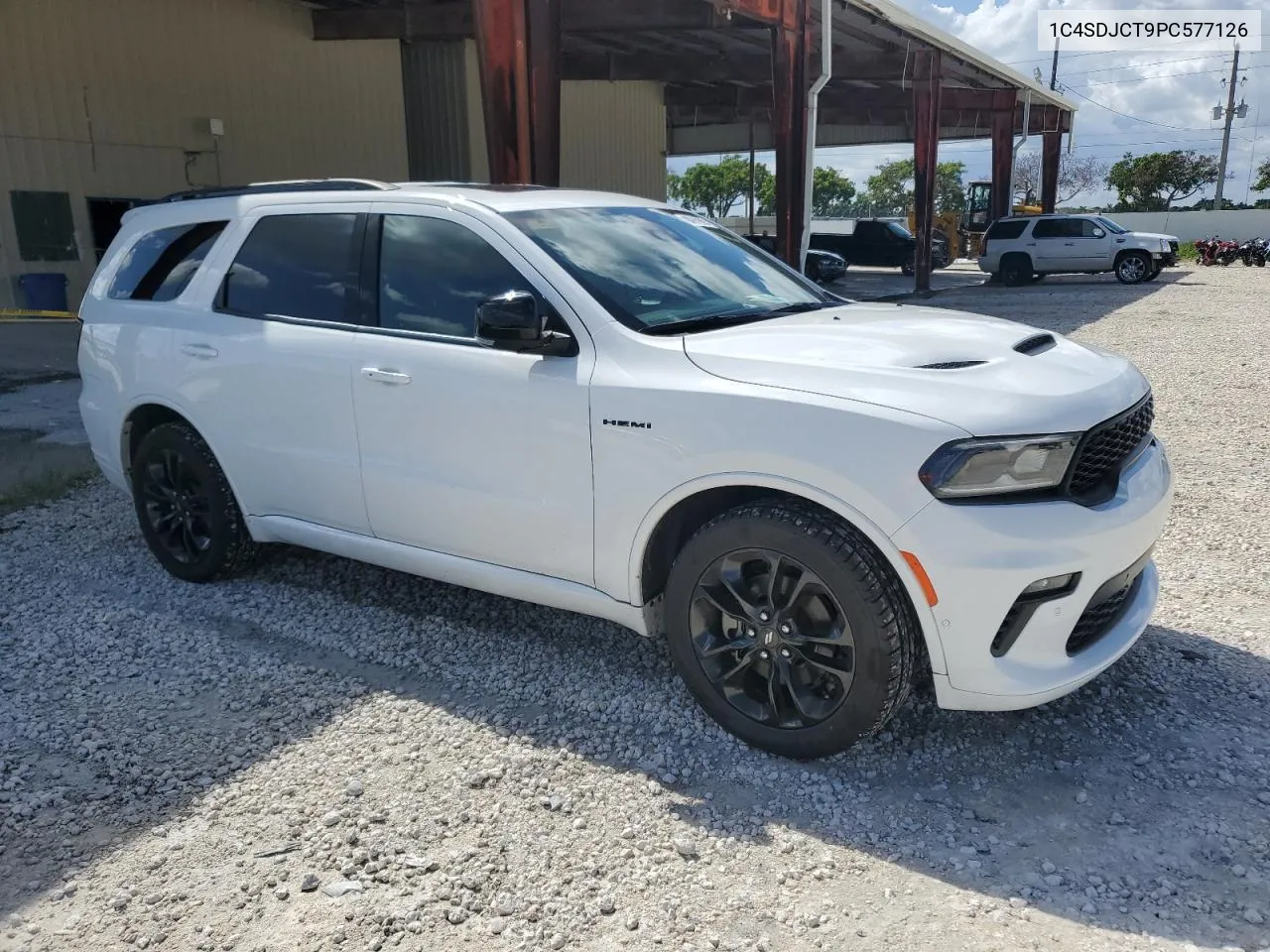 2023 Dodge Durango R/T VIN: 1C4SDJCT9PC577126 Lot: 77932114