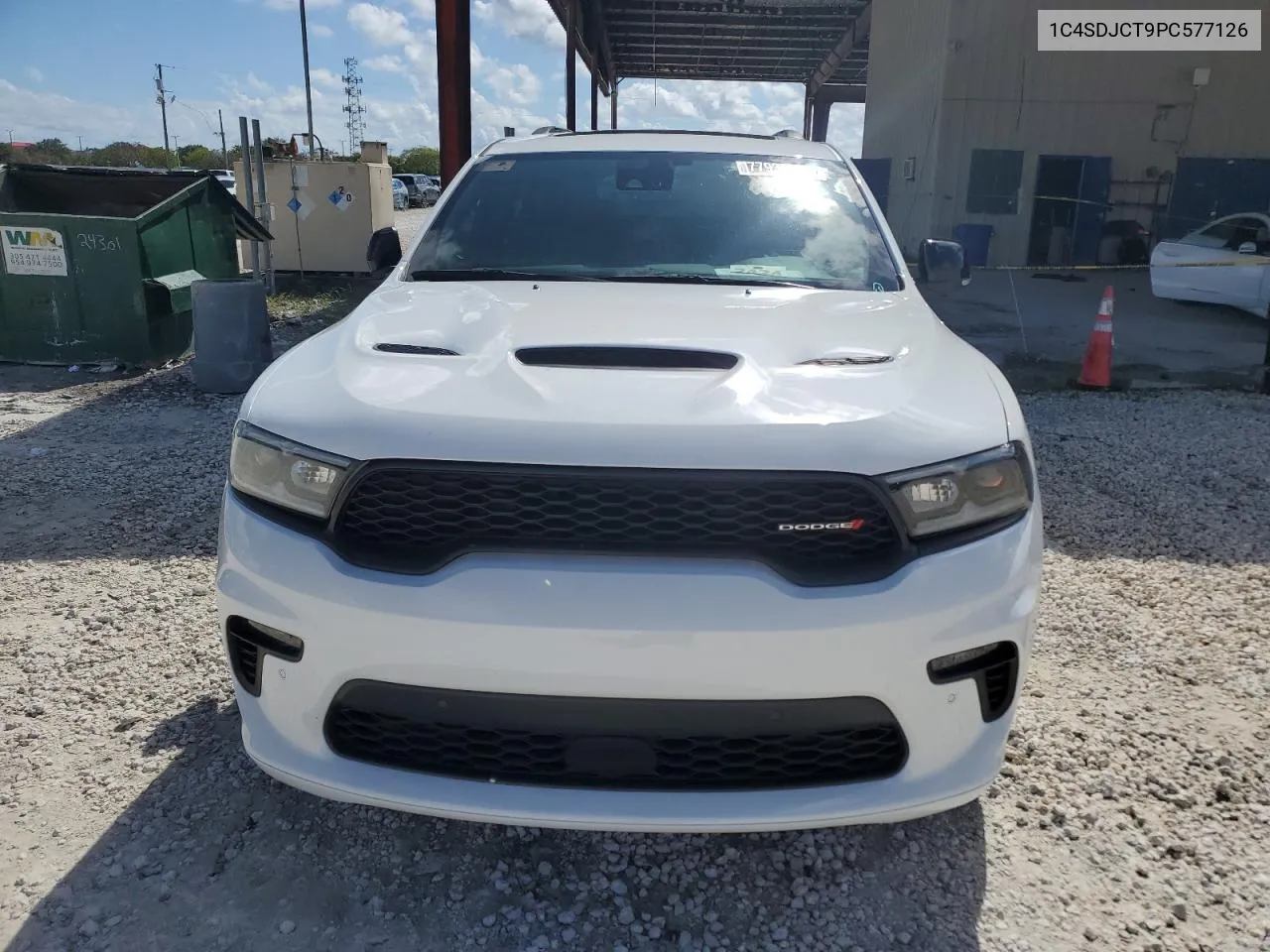 2023 Dodge Durango R/T VIN: 1C4SDJCT9PC577126 Lot: 77932114