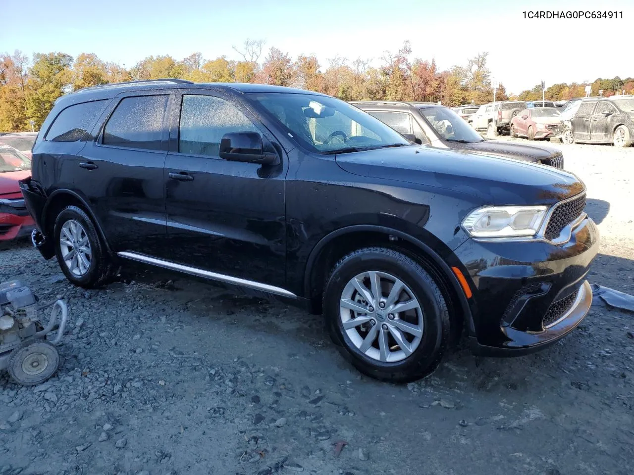 2023 Dodge Durango Sxt VIN: 1C4RDHAG0PC634911 Lot: 78140934