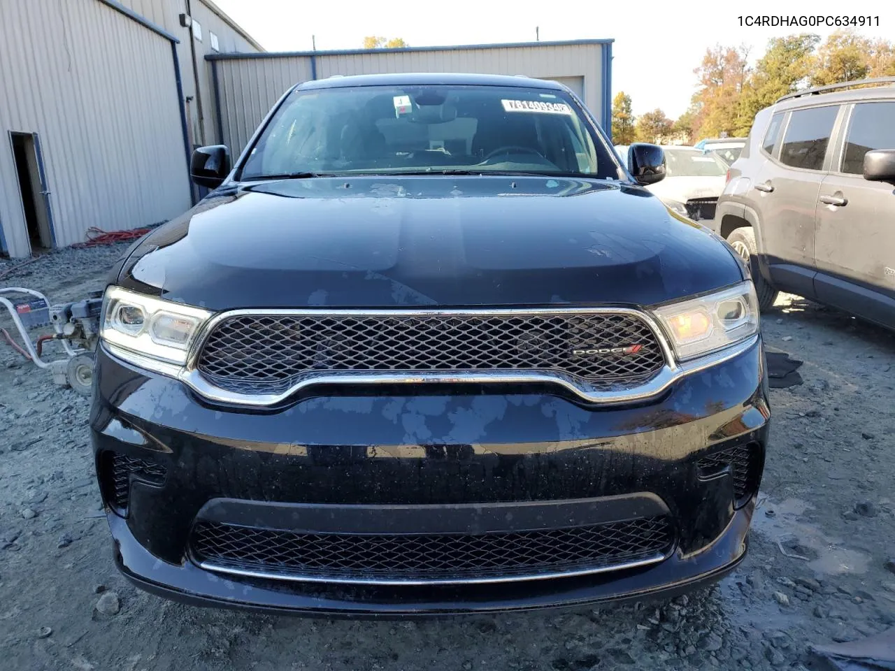 2023 Dodge Durango Sxt VIN: 1C4RDHAG0PC634911 Lot: 78140934