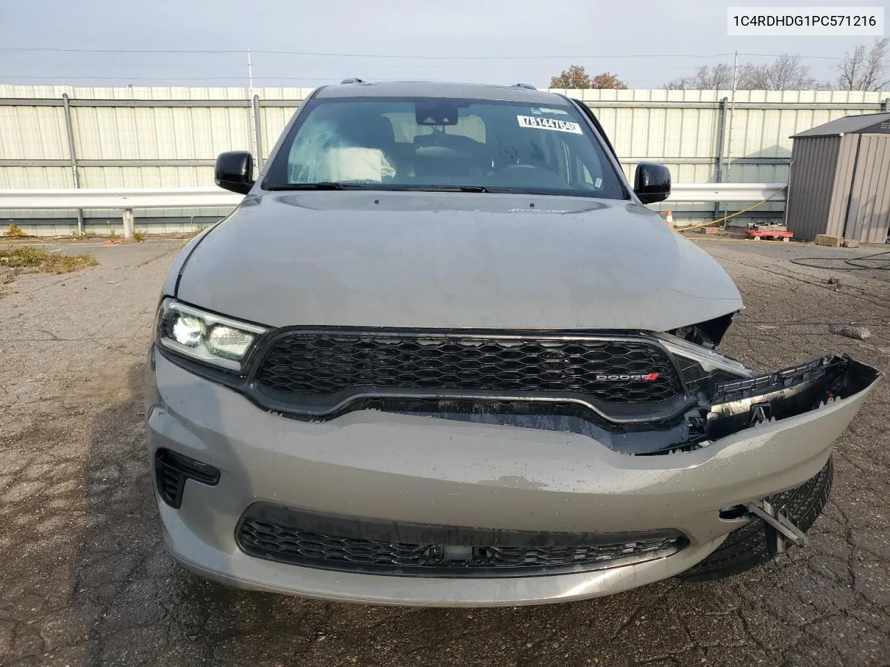 2023 Dodge Durango Gt VIN: 1C4RDHDG1PC571216 Lot: 78144764