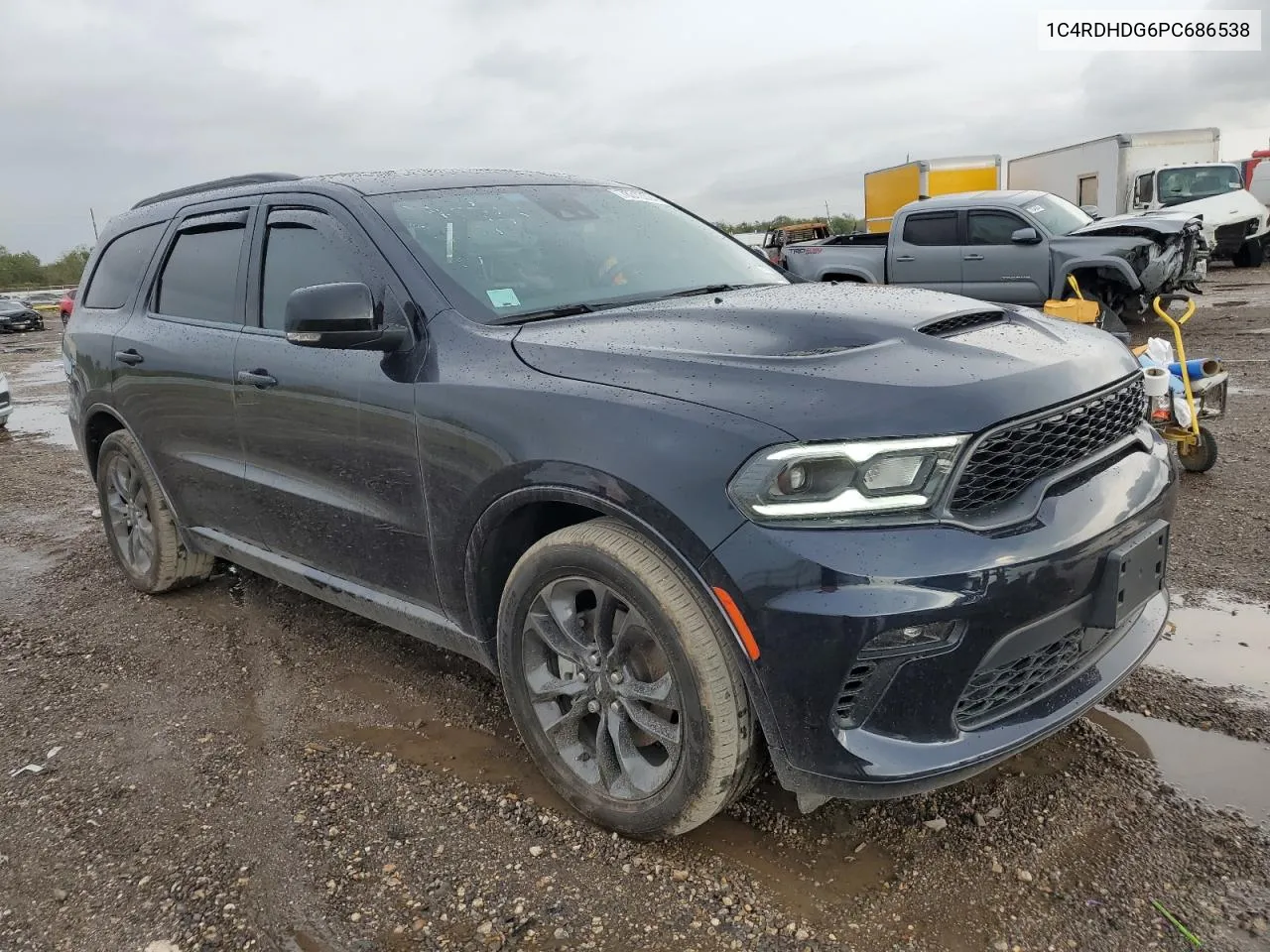 2023 Dodge Durango Gt VIN: 1C4RDHDG6PC686538 Lot: 78313024