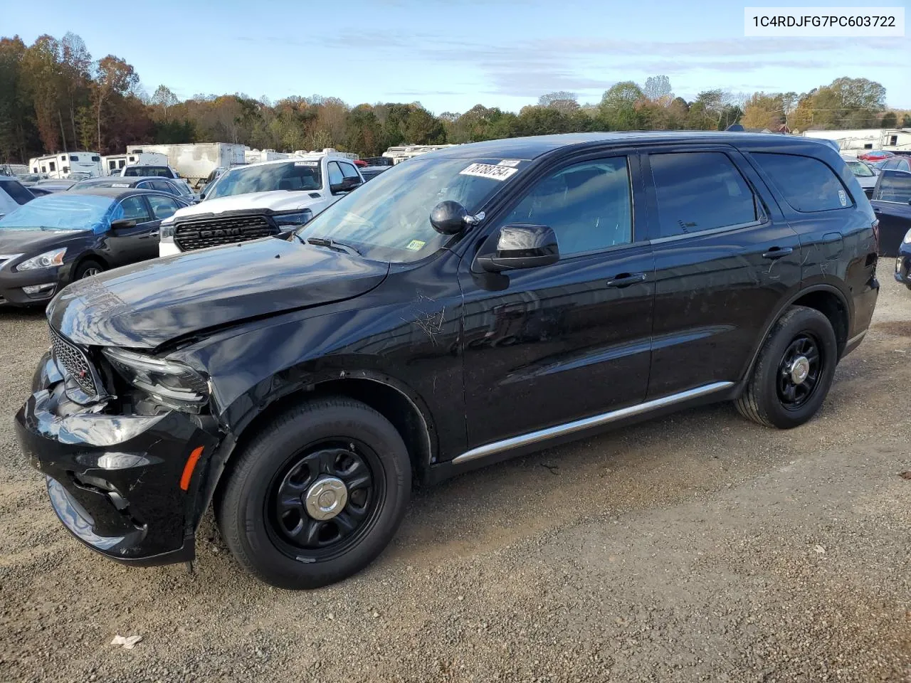 2023 Dodge Durango Pursuit VIN: 1C4RDJFG7PC603722 Lot: 78788754