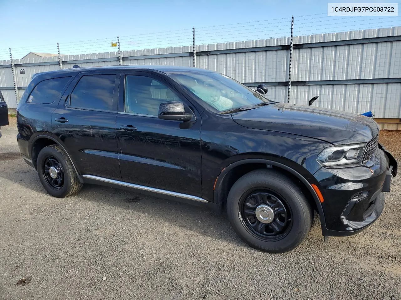 2023 Dodge Durango Pursuit VIN: 1C4RDJFG7PC603722 Lot: 78788754