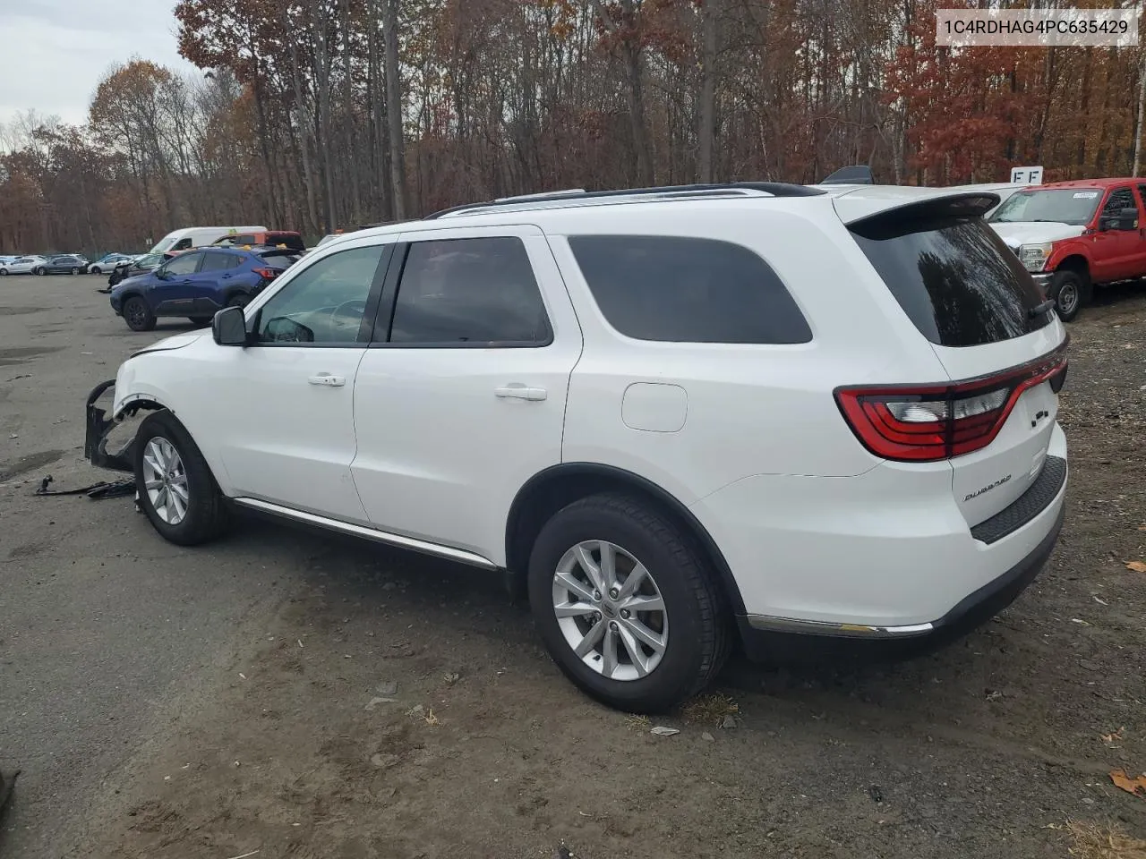 2023 Dodge Durango Sxt VIN: 1C4RDHAG4PC635429 Lot: 78813784