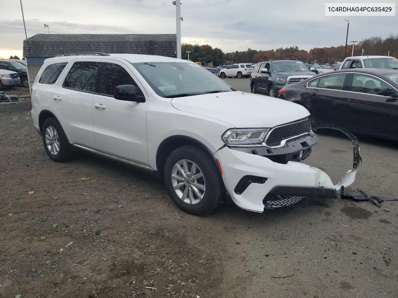 2023 Dodge Durango Sxt VIN: 1C4RDHAG4PC635429 Lot: 78813784