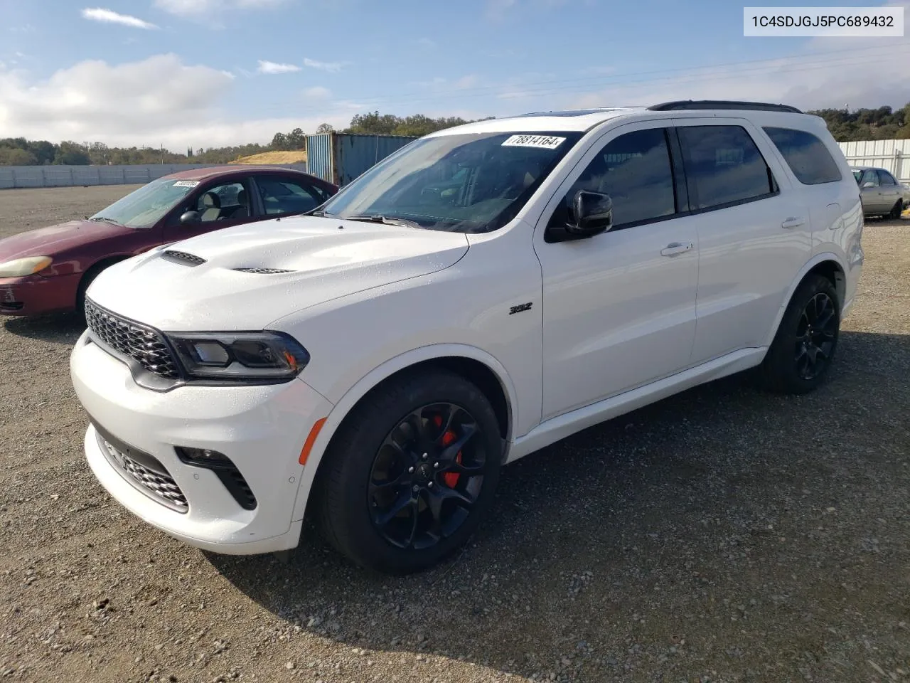 2023 Dodge Durango Srt 392 VIN: 1C4SDJGJ5PC689432 Lot: 78814164