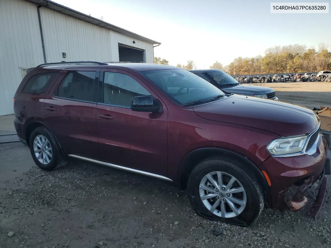 2023 Dodge Durango Sxt VIN: 1C4RDHAG7PC635280 Lot: 78892704