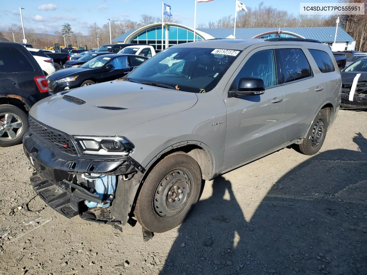 2023 Dodge Durango R/T VIN: 1C4SDJCT7PC555951 Lot: 79934694