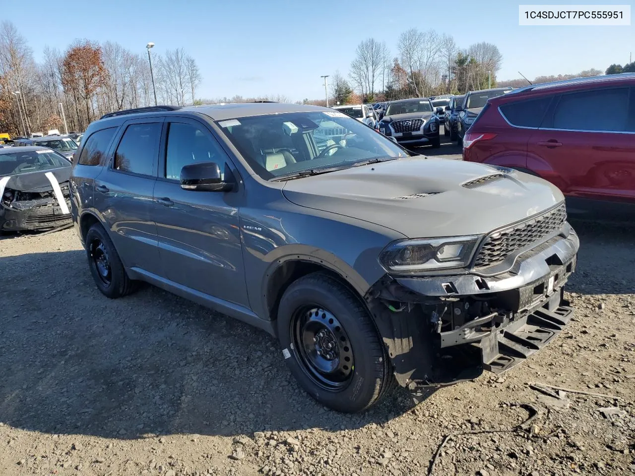 2023 Dodge Durango R/T VIN: 1C4SDJCT7PC555951 Lot: 79934694