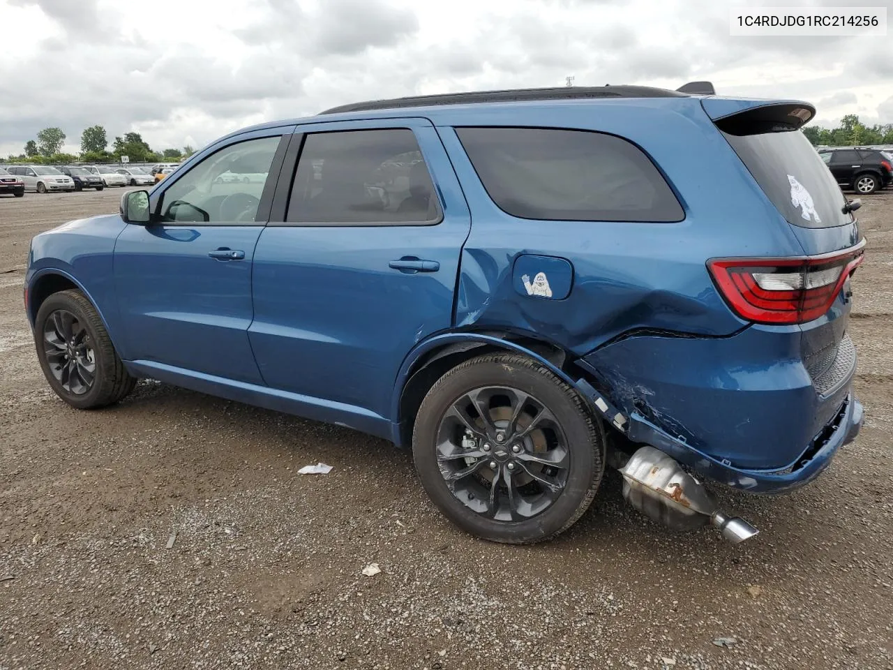 2024 Dodge Durango Gt VIN: 1C4RDJDG1RC214256 Lot: 63895644