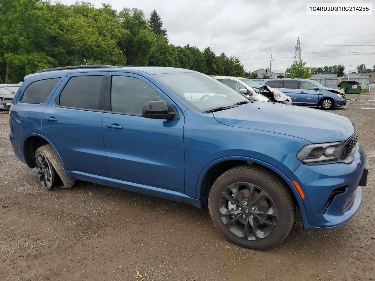 2024 Dodge Durango Gt VIN: 1C4RDJDG1RC214256 Lot: 63895644