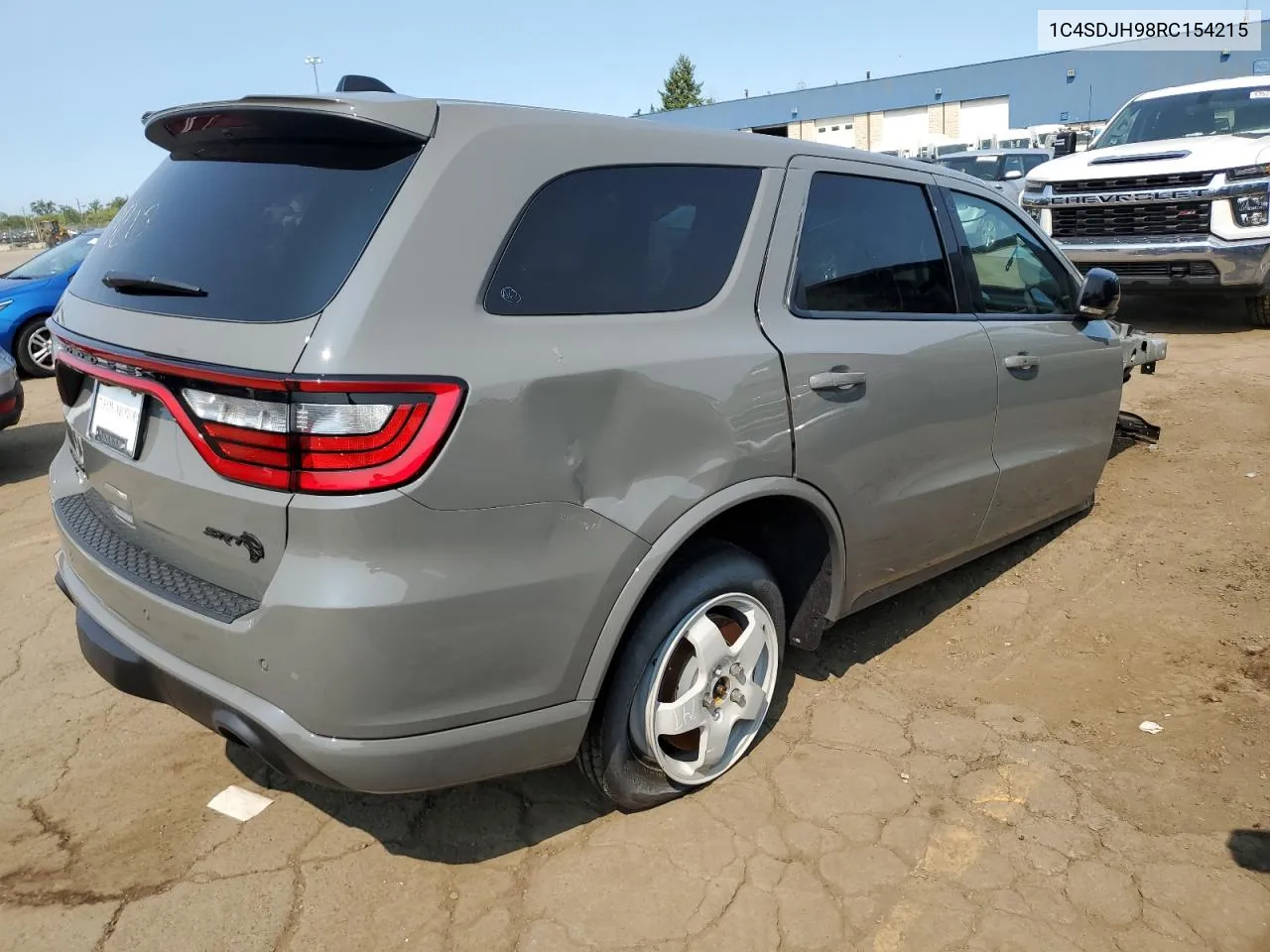 2024 Dodge Durango Srt Hellcat VIN: 1C4SDJH98RC154215 Lot: 69787124