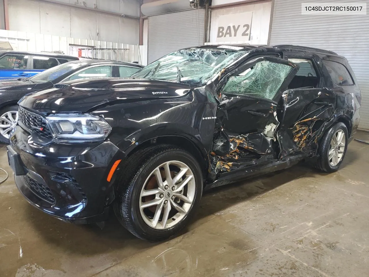 2024 Dodge Durango R/T VIN: 1C4SDJCT2RC150017 Lot: 70854464