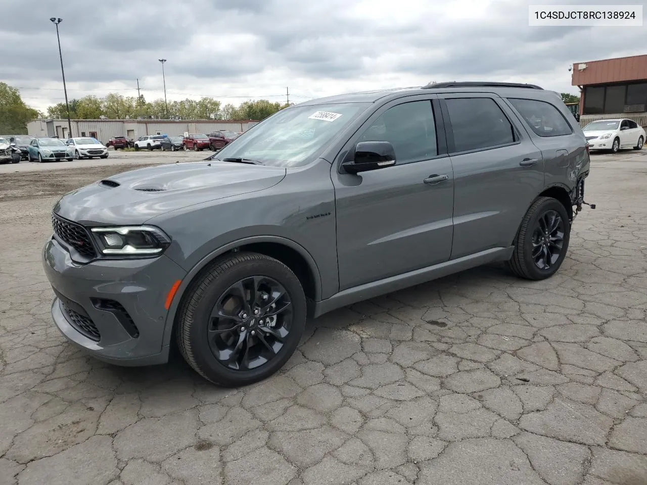 2024 Dodge Durango R/T VIN: 1C4SDJCT8RC138924 Lot: 72588414