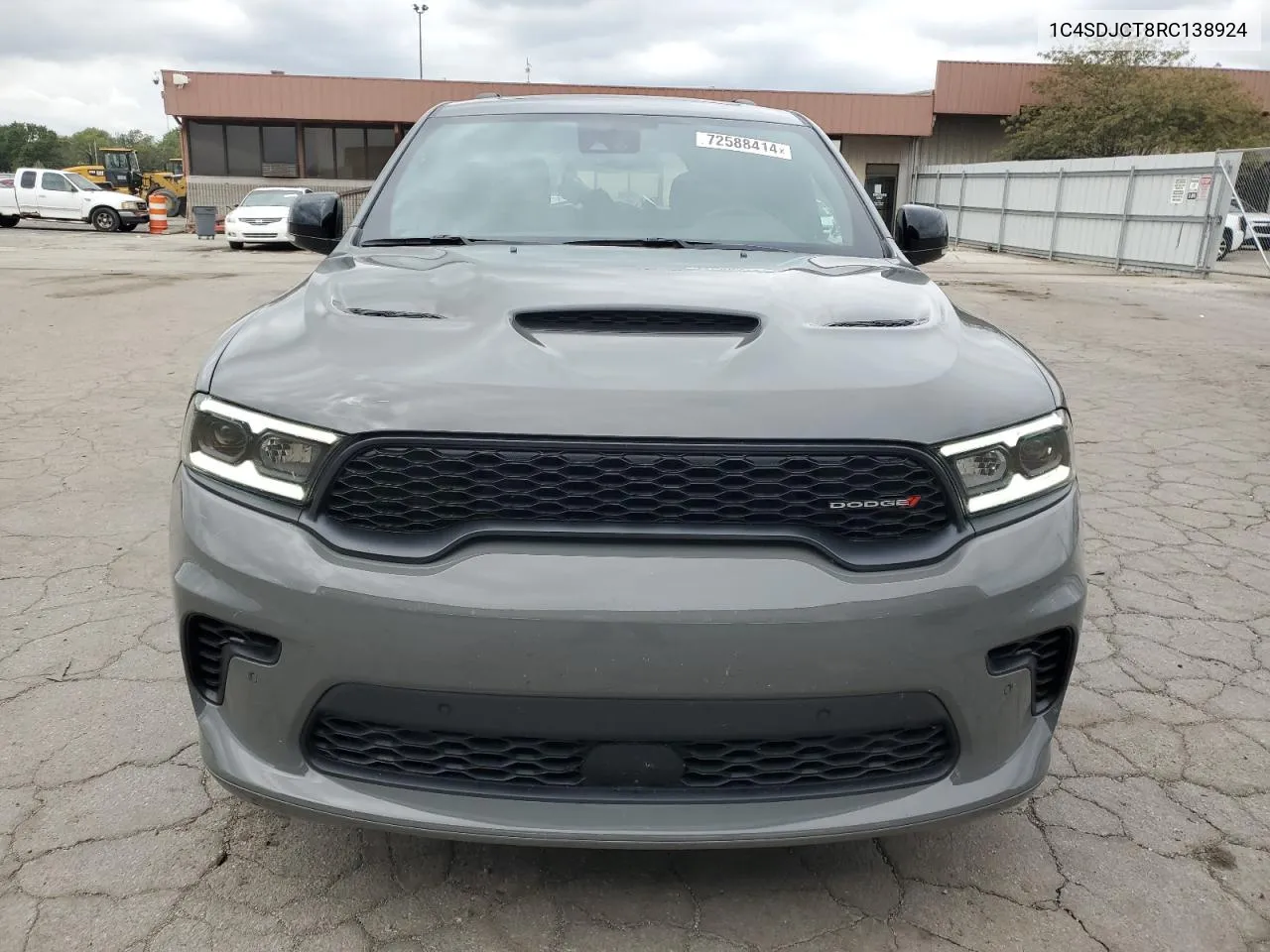 2024 Dodge Durango R/T VIN: 1C4SDJCT8RC138924 Lot: 72588414