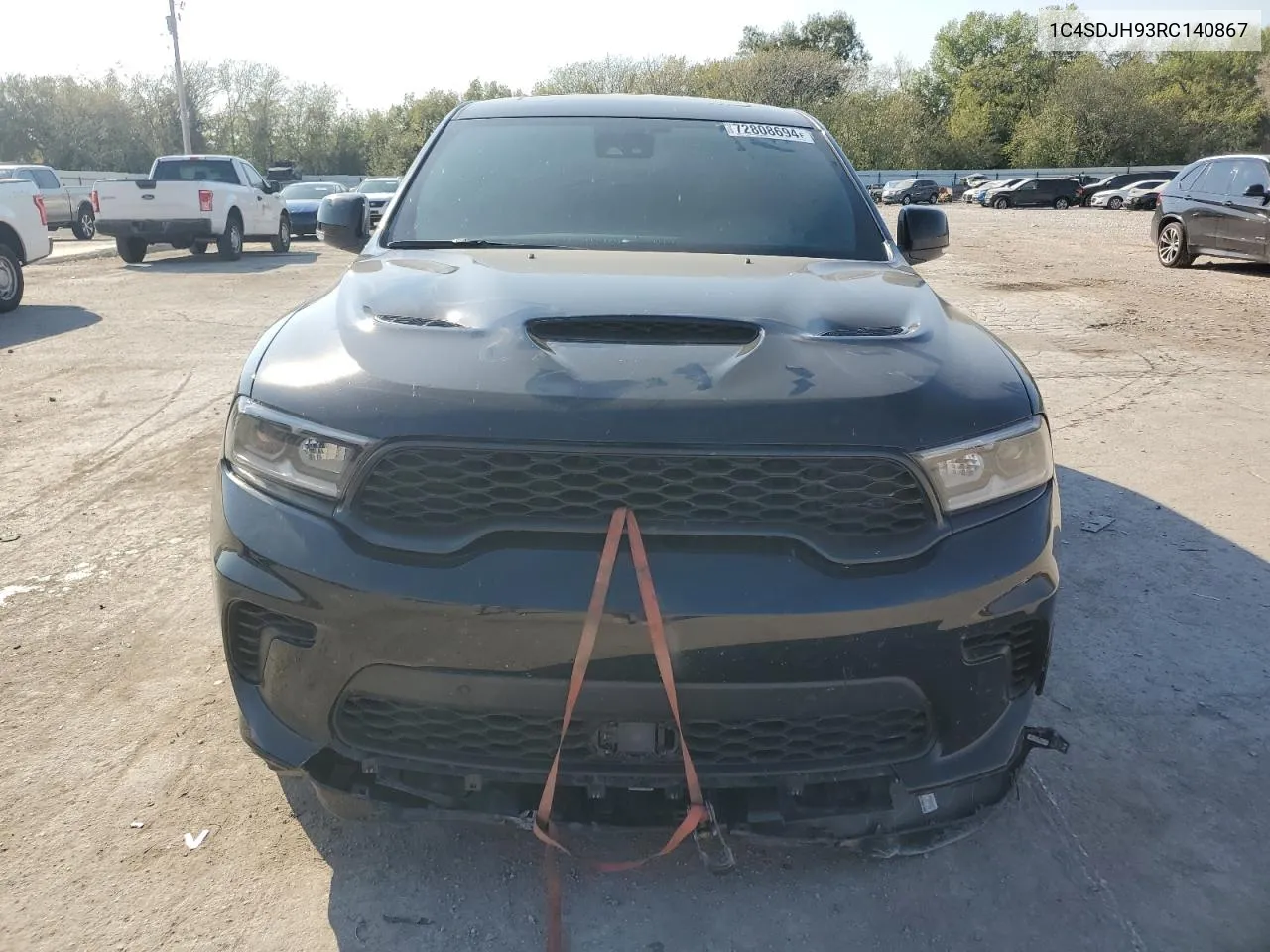 2024 Dodge Durango Srt Hellcat VIN: 1C4SDJH93RC140867 Lot: 72808694