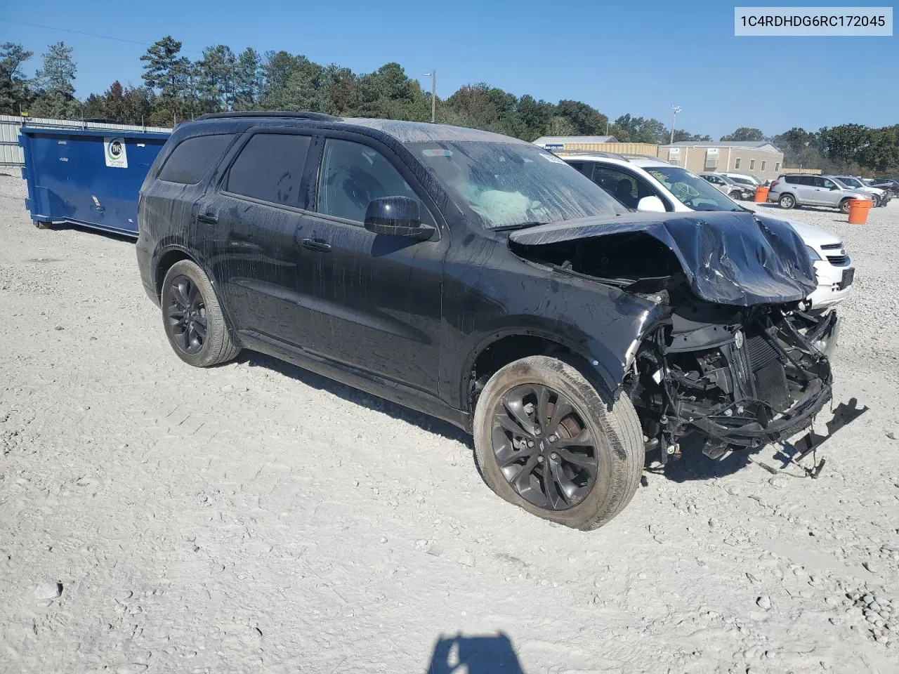 2024 Dodge Durango Gt VIN: 1C4RDHDG6RC172045 Lot: 76952954