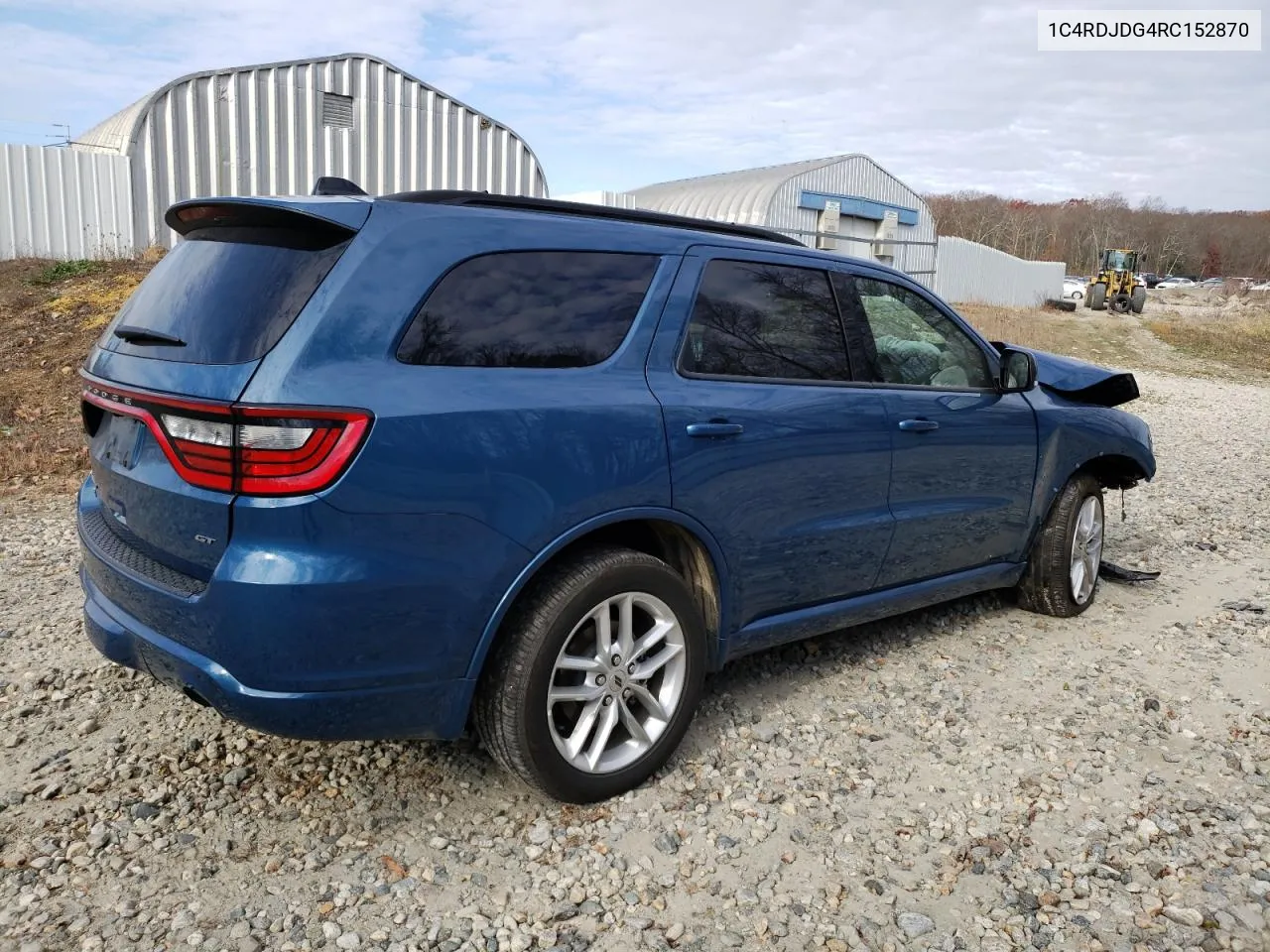 2024 Dodge Durango Gt VIN: 1C4RDJDG4RC152870 Lot: 79172094