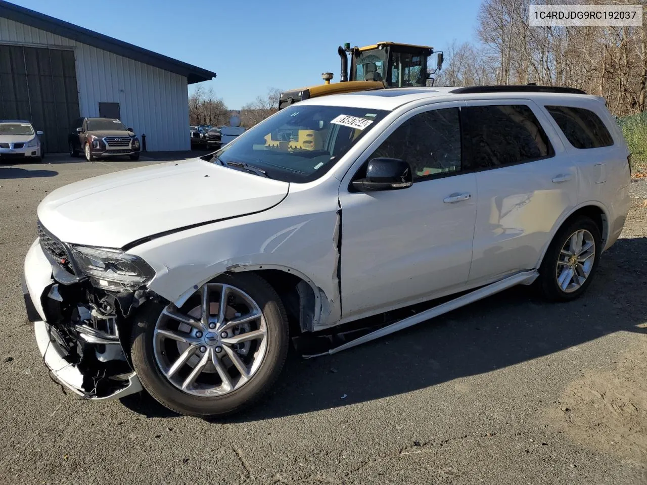 2024 Dodge Durango Gt VIN: 1C4RDJDG9RC192037 Lot: 81497644