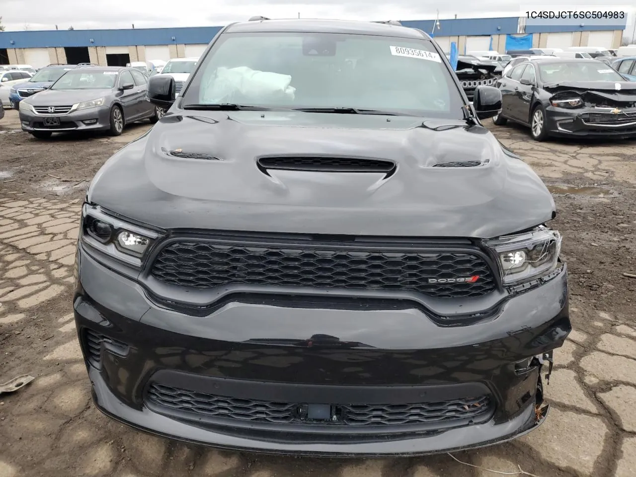 2025 Dodge Durango R/T VIN: 1C4SDJCT6SC504983 Lot: 80935614