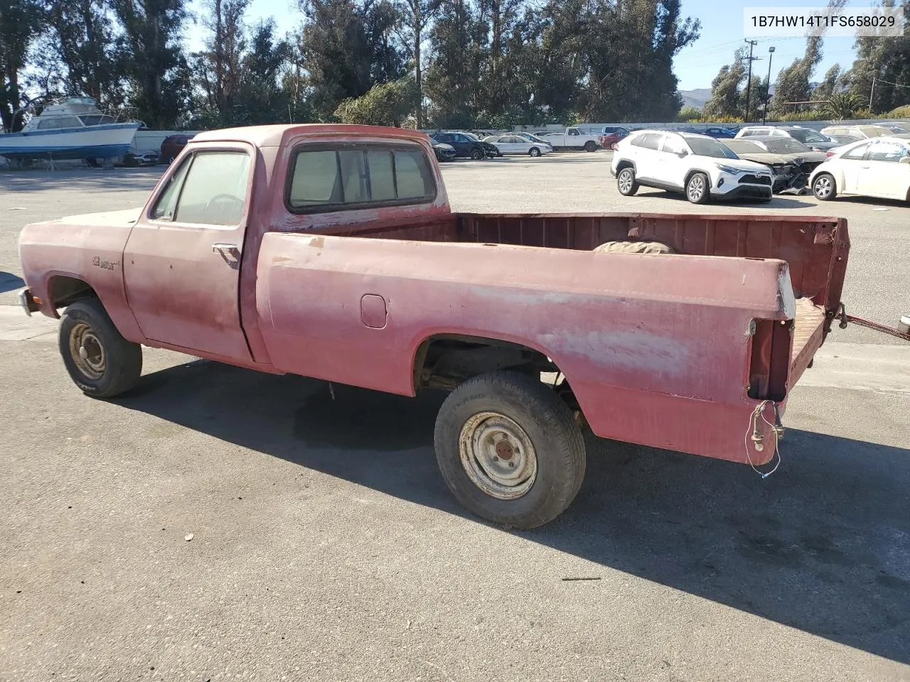 1985 Dodge W-Series W100 VIN: 1B7HW14T1FS658029 Lot: 78167814