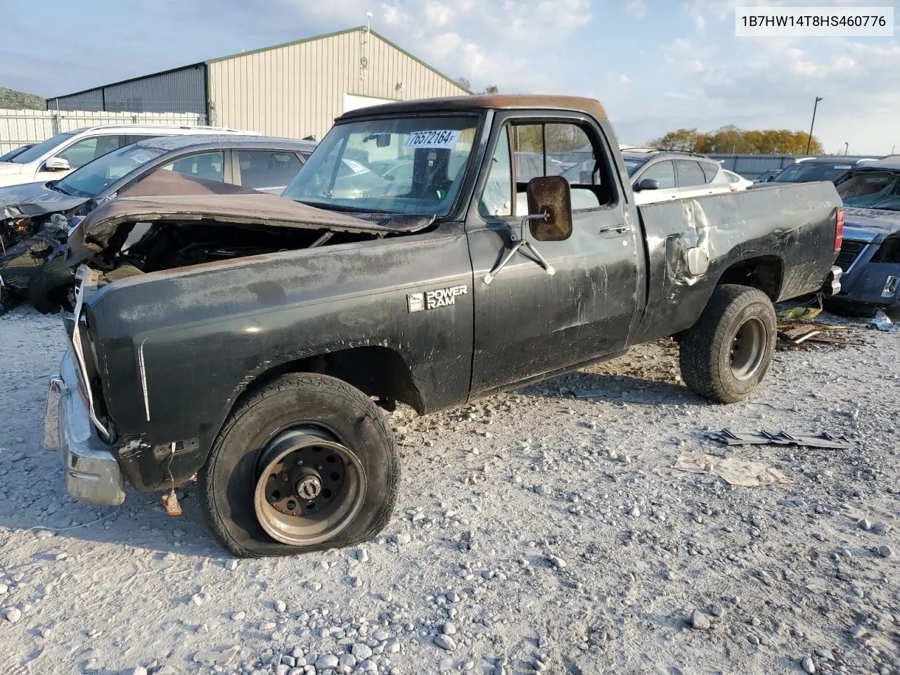 1987 Dodge W-Series W150 VIN: 1B7HW14T8HS460776 Lot: 76572164