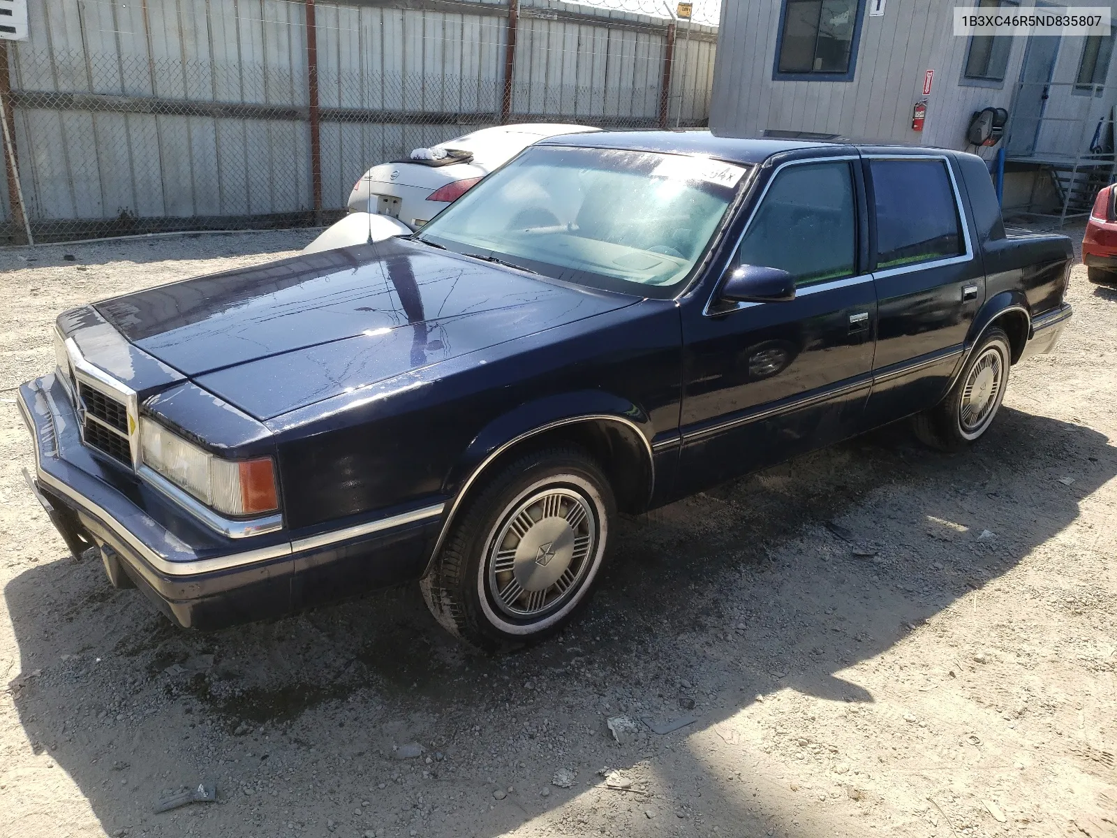 1992 Dodge Dynasty VIN: 1B3XC46R5ND835807 Lot: 66079984