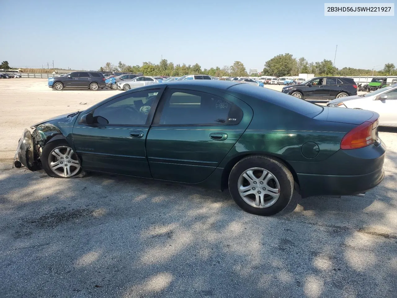 1998 Dodge Intrepid Es VIN: 2B3HD56J5WH221927 Lot: 75285814