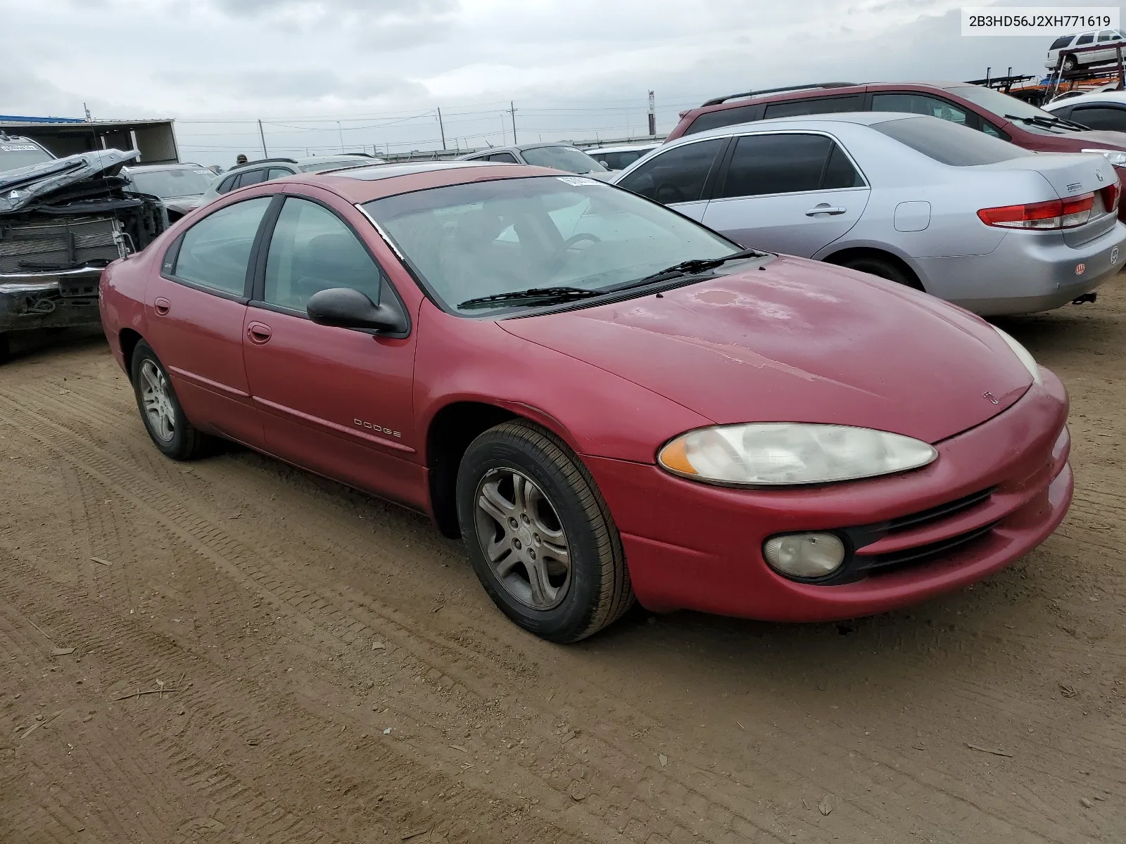 1999 Dodge Intrepid Es VIN: 2B3HD56J2XH771619 Lot: 67001954