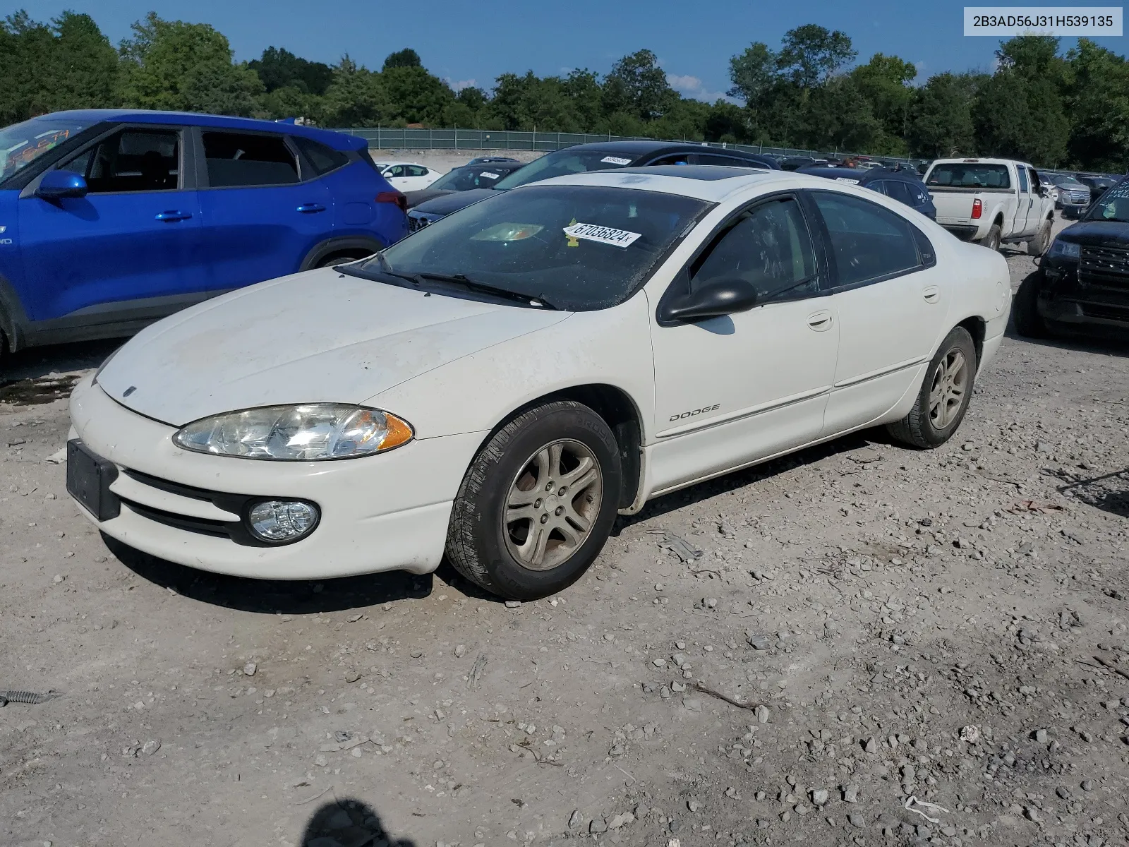 2001 Dodge Intrepid Es VIN: 2B3AD56J31H539135 Lot: 67036824